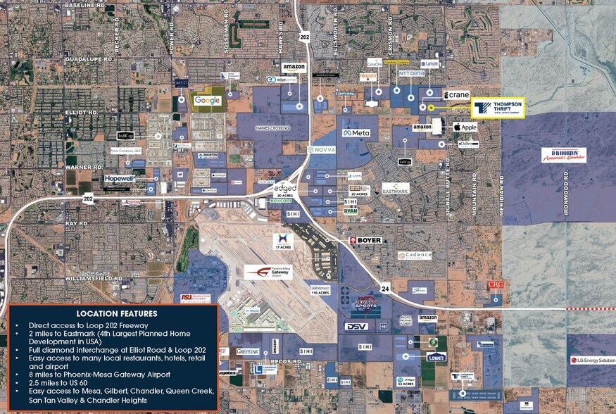 More Photos Of NWC Elliot & Signal Butte Rd, Mesa Land For Sale