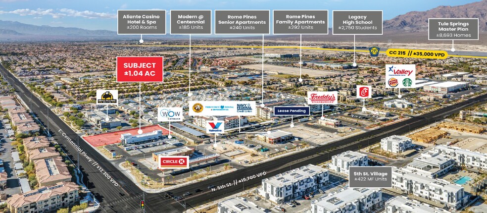 Primary Photo Of 150 E Centennial Pky, Las Vegas Land For Sale