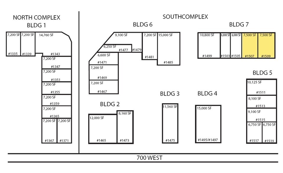 More Photos Of 1467-1485 S 700 W, Salt Lake City Warehouse For Lease