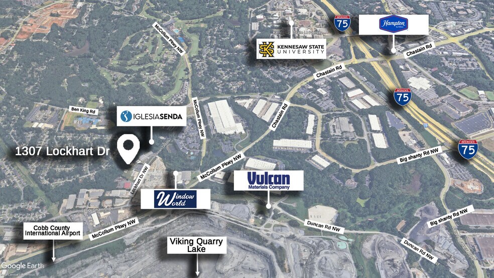 More Photos Of 1370 Lockhart Dr NW, Kennesaw Office For Lease