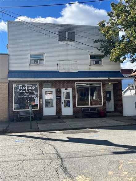 Primary Photo Of 112 Main St, Leechburg Storefront Retail Residential For Sale