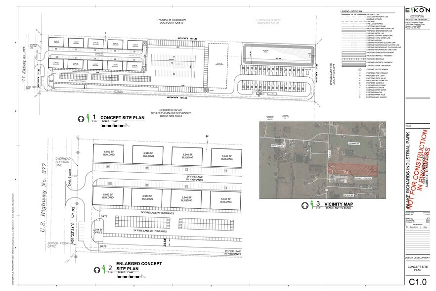 More Photos Of 4354 US-377, Aubrey Land For Sale