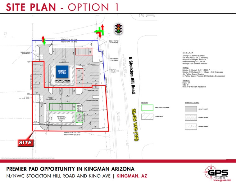 More Photos Of 3795 Stockton Hill Rd, Kingman Land For Sale