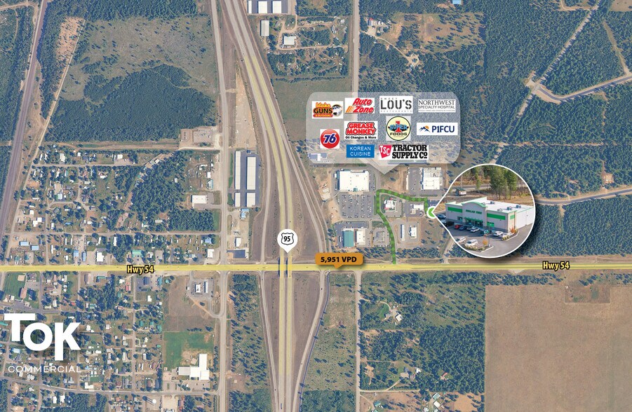 More Photos Of 7052 E Athol Crossing Rd, Athol Freestanding For Sale