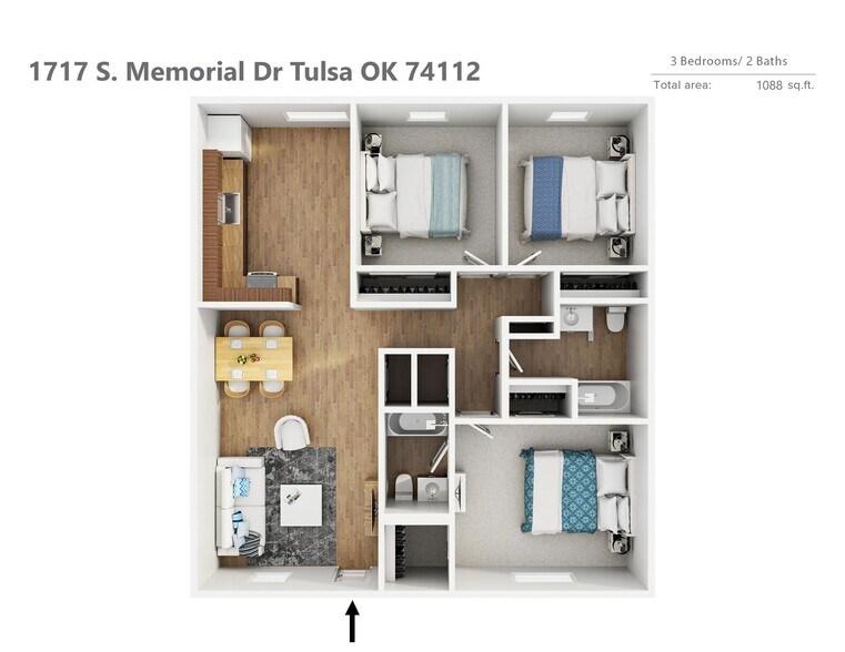 More Photos Of 1713 S Memorial Dr, Tulsa Apartments For Sale