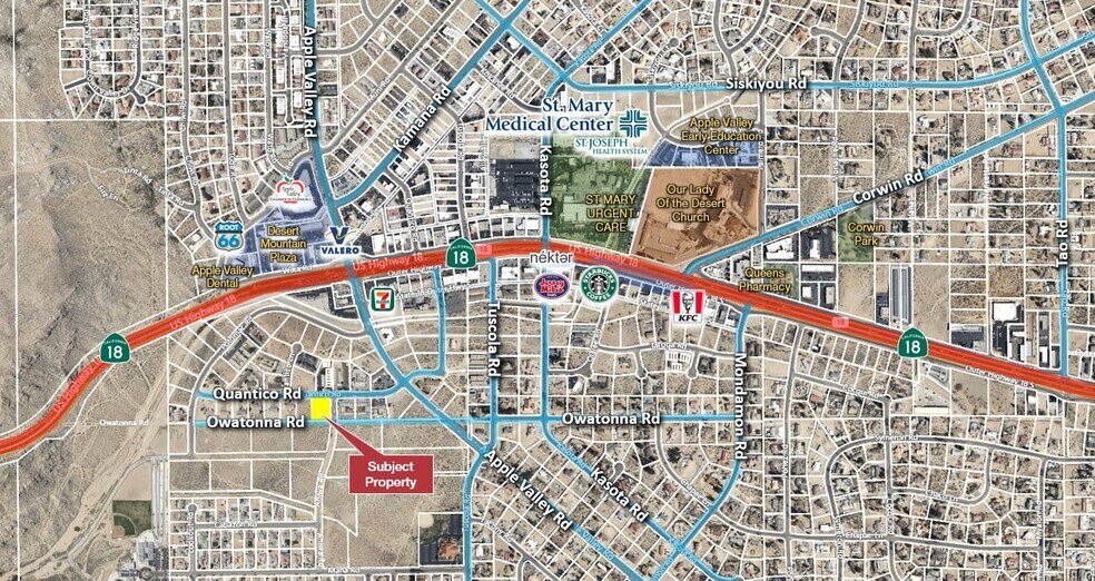 Primary Photo Of Quantico Rd, Apple Valley Land For Sale