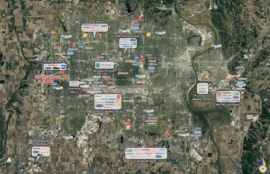 More Photos Of 17801-17937 Pierce Plz, Omaha General Retail For Lease