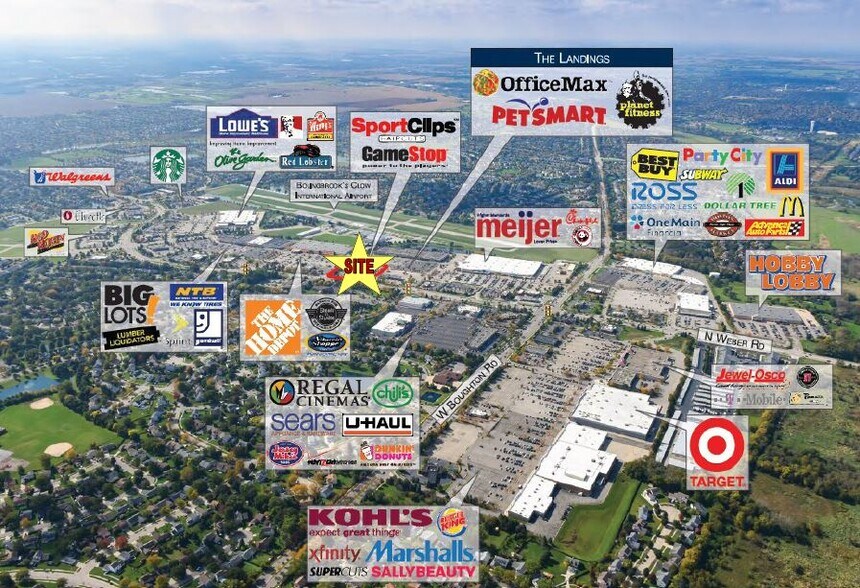 More Photos Of 137-149 N Weber Rd, Bolingbrook Restaurant For Lease