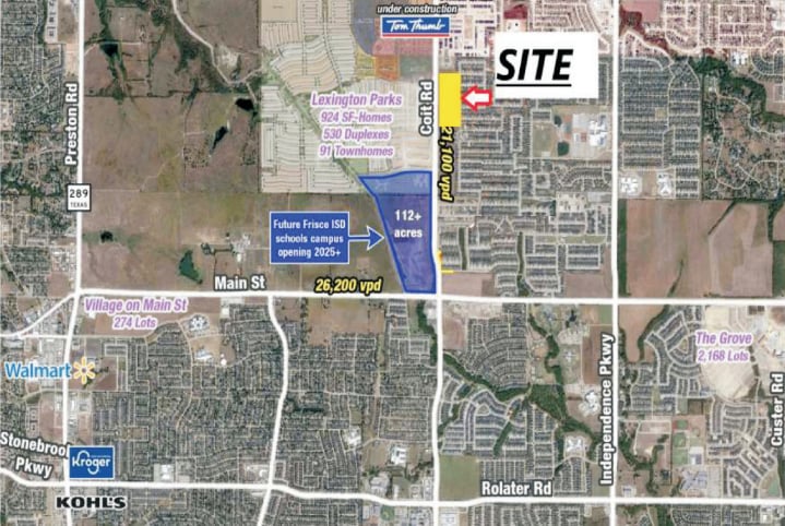 More Photos Of 10750 Coit Rd, Frisco Freestanding For Sale