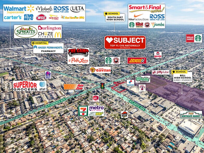 More Photos Of 7101 Atlantic Ave, Bell Supermarket For Sale