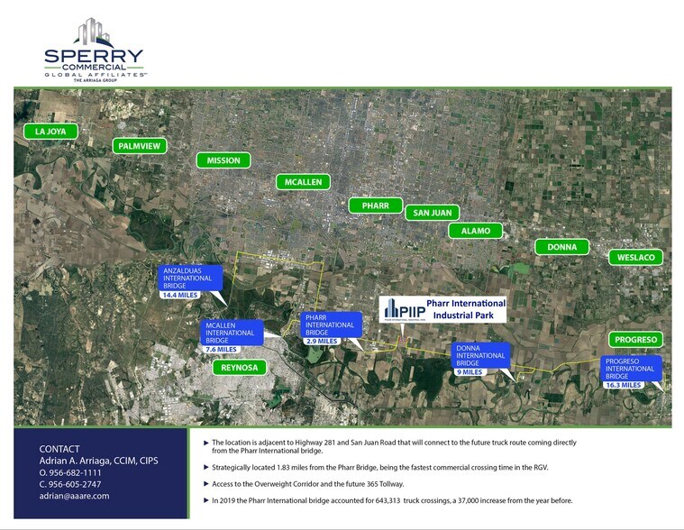 More Photos Of S. San Juan Road, Pharr Land For Lease