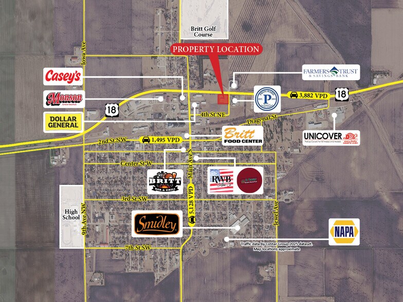 More Photos Of 970 US-18, Britt Freestanding For Lease