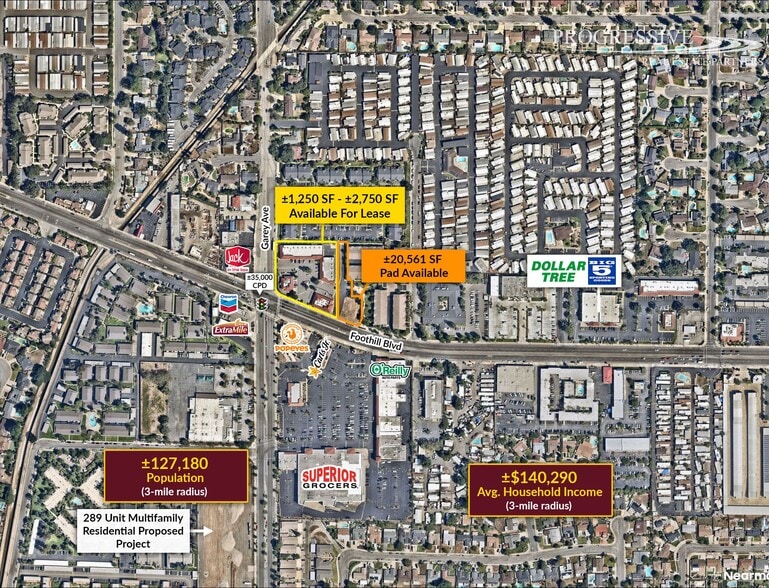 Primary Photo Of 101 E Foothill Blvd, Pomona Unknown For Lease
