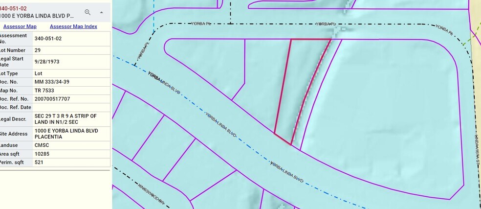 More Photos Of 1021 E Yorba Linda Blvd, Placentia Land For Sale