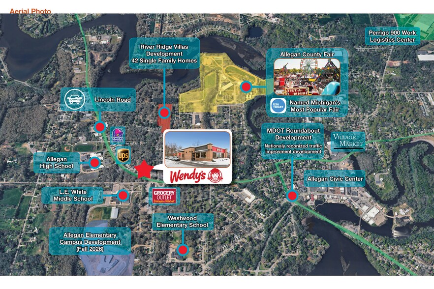 More Photos Of 1509 Lincoln Rd, Allegan Fast Food For Sale