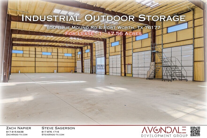 More Photos Of 850 Blue Mound Rd W, Haslet Industrial For Lease