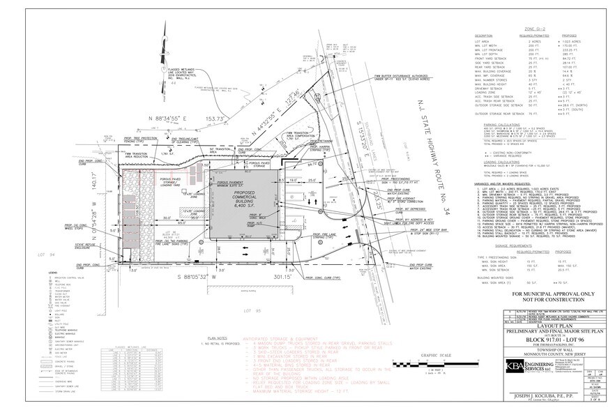 More Photos Of 1671 Route 34, Wall Township Industrial For Sale