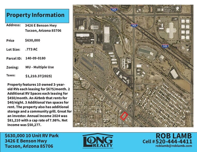 More Photos Of 3426 E Benson Hwy, Tucson Manufactured Housing Mobile Home Park For Sale