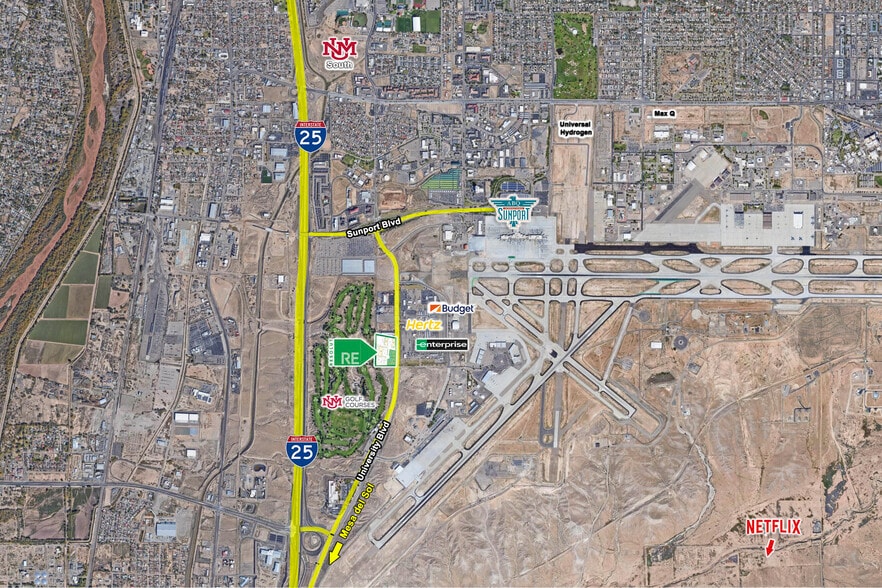 More Photos Of 1610 & 1620 Airtech Ct SE, Albuquerque Land For Sale