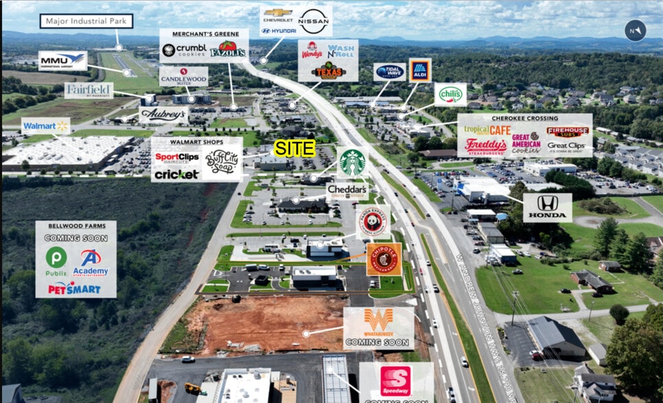 More Photos Of 4329 W Andrew Johnson Hwy, Morristown General Retail For Lease
