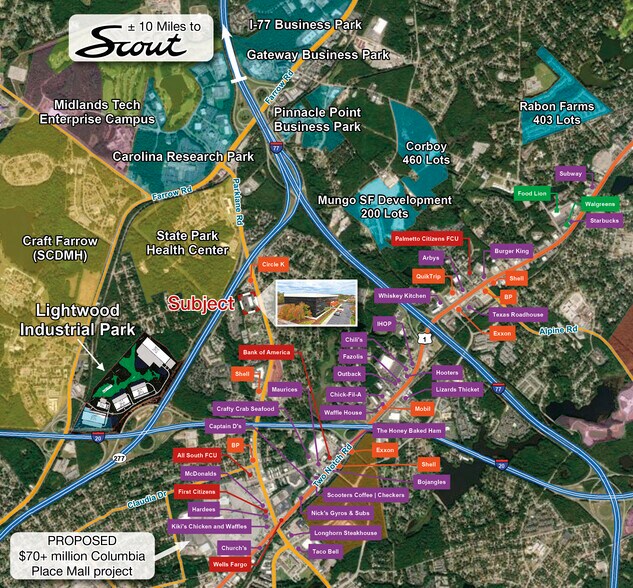 More Photos Of 7909 Parklane Rd, Columbia Office For Lease