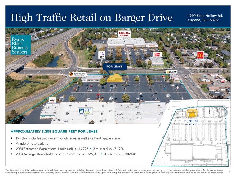 More Photos Of 1990 Echo Hollow Rd, Eugene Freestanding For Lease