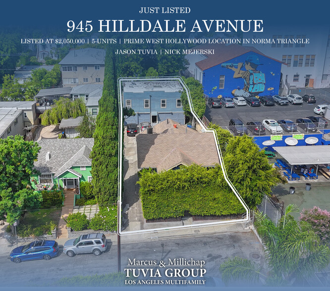 Primary Photo Of 945 Hilldale Ave, West Hollywood Apartments For Sale