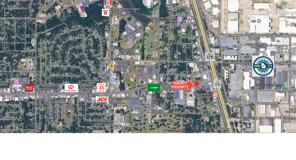 More Photos Of 213 Watson Blvd, Warner Robins Land For Sale