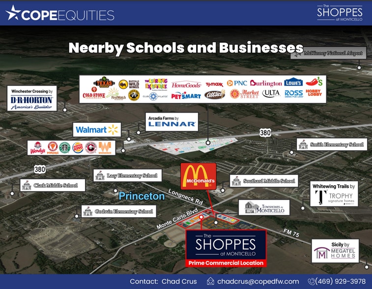 More Photos Of NEQ FM 75 & Monte Carlo blvd, Princeton General Retail For Lease