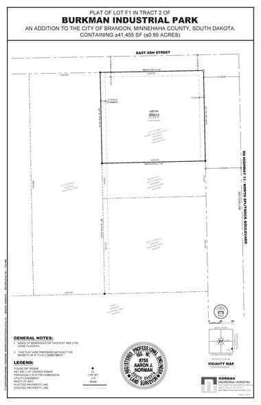 More Photos Of 1001 N Splitrock Blvd, Brandon Land For Lease