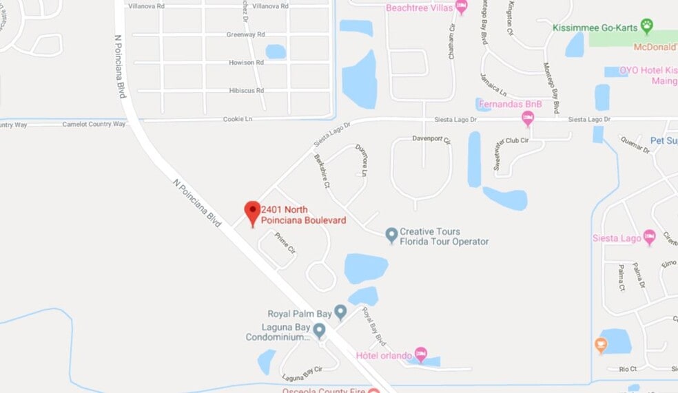 More Photos Of 2401 N Poinciana Blvd, Kissimmee Land For Lease