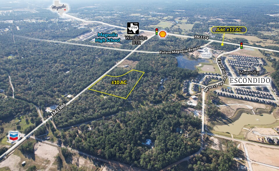Primary Photo Of 1043 FM 1486 Rd, Magnolia Land For Sale