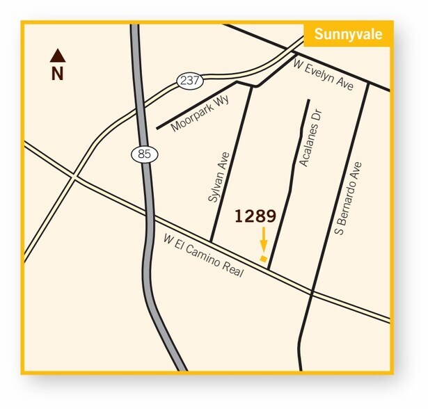 More Photos Of 1289 W El Camino Real, Sunnyvale General Retail For Lease