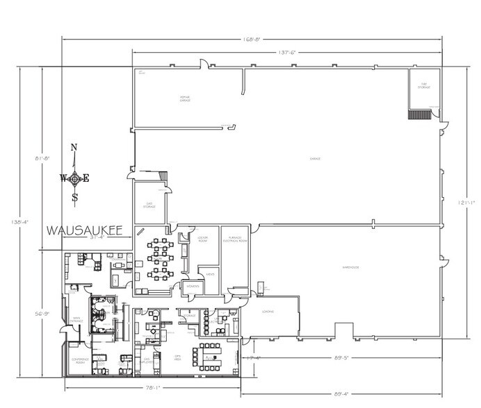 More Photos Of 912 Main St, Wausaukee Warehouse For Sale