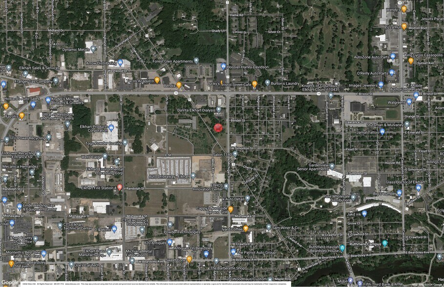 More Photos Of Michigan Street & Edwardsburg ave, Elkhart Showroom For Lease