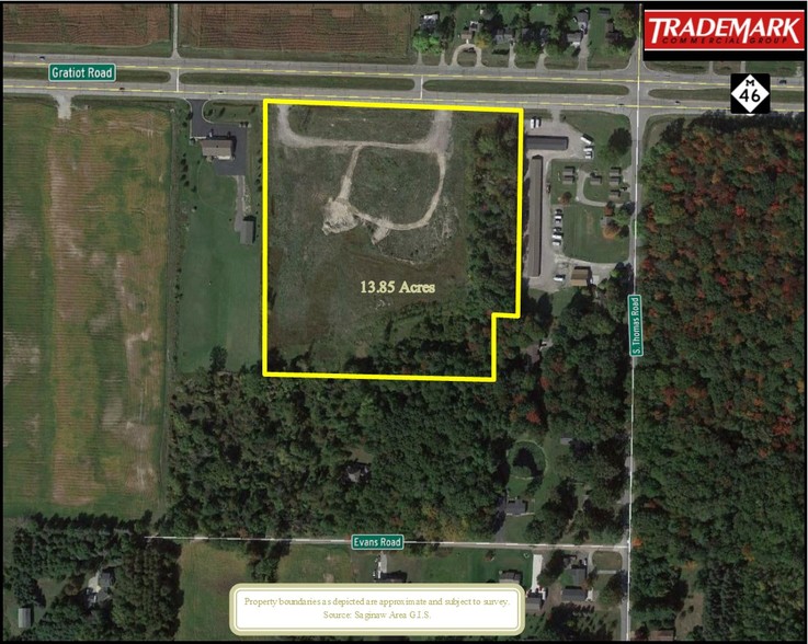 Primary Photo Of 10000 Gratiot Rd, Saginaw Land For Sale