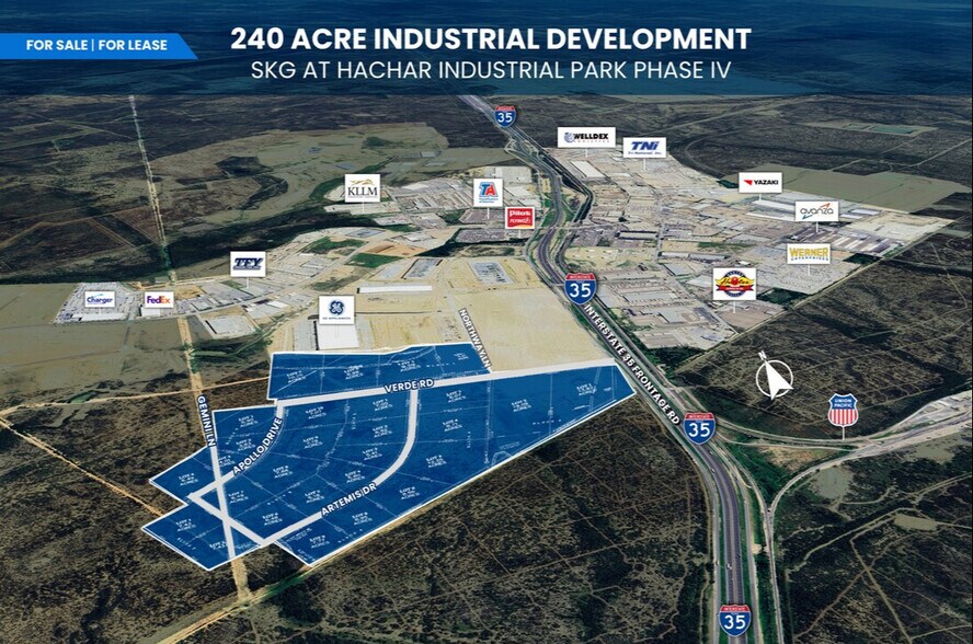 Primary Photo Of SKG at Hachar Industrial - Phase 4, Laredo Land For Lease