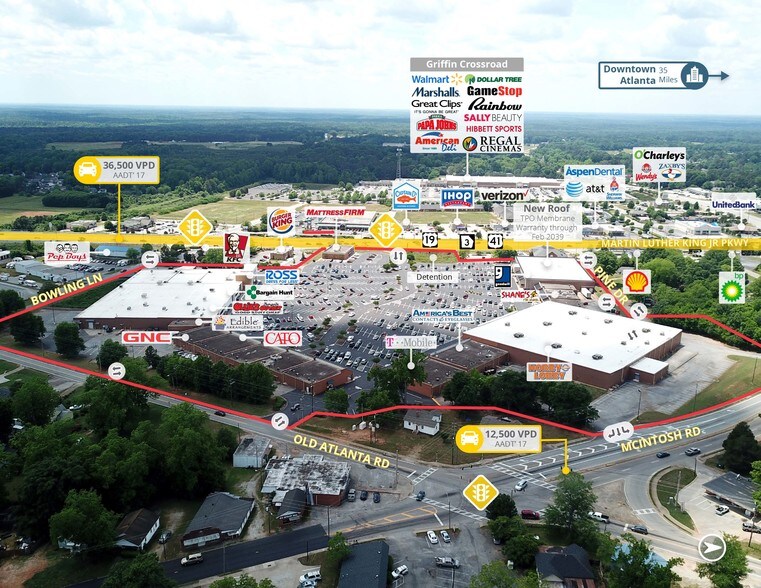 More Photos Of 100 Spalding Square, Griffin Unknown For Lease