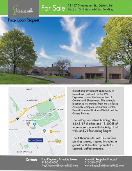 More Photos Of 5600 Saint Jean St, Detroit Flex For Sale