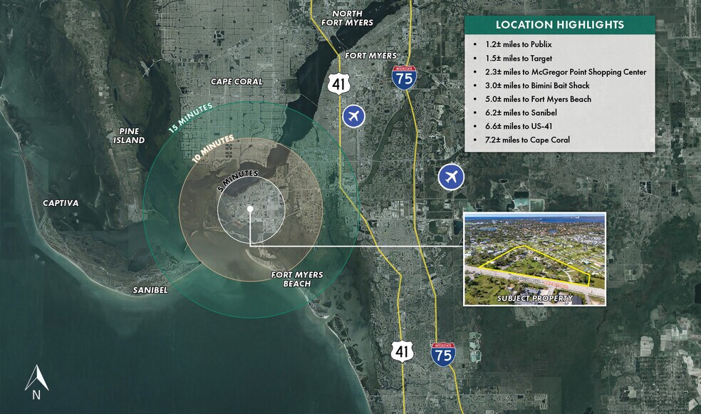 More Photos Of 16600 McGregor Blvd, Fort Myers Land For Sale