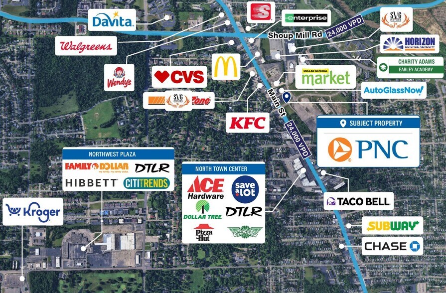 More Photos Of 4490 N Main St, Dayton Bank For Sale