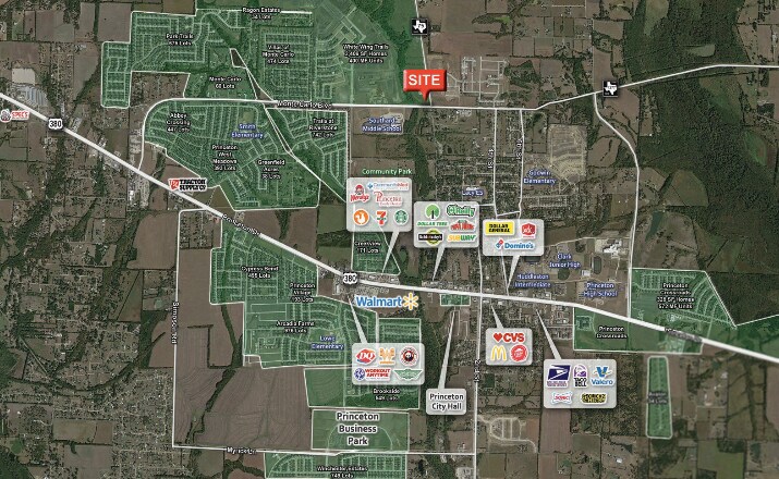 More Photos Of NWC OF MONTE CARLO BLVD AND FM 75, Princeton Land For Sale