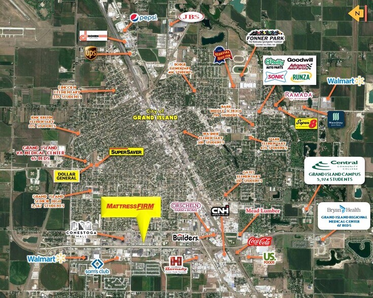 More Photos Of 1010-1040 Allen Dr, Grand Island General Retail For Sale