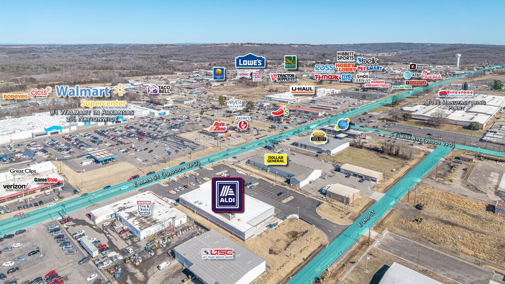 More Photos Of 2400 E Main St, Russellville Freestanding For Sale