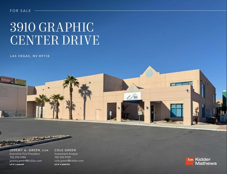 More Photos Of 3910 Graphic Center Dr, Las Vegas Warehouse For Lease