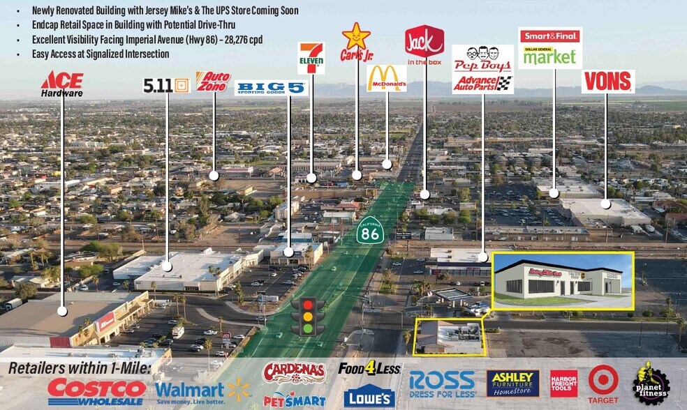 More Photos Of 1002 N Imperial Ave, El Centro Storefront For Lease