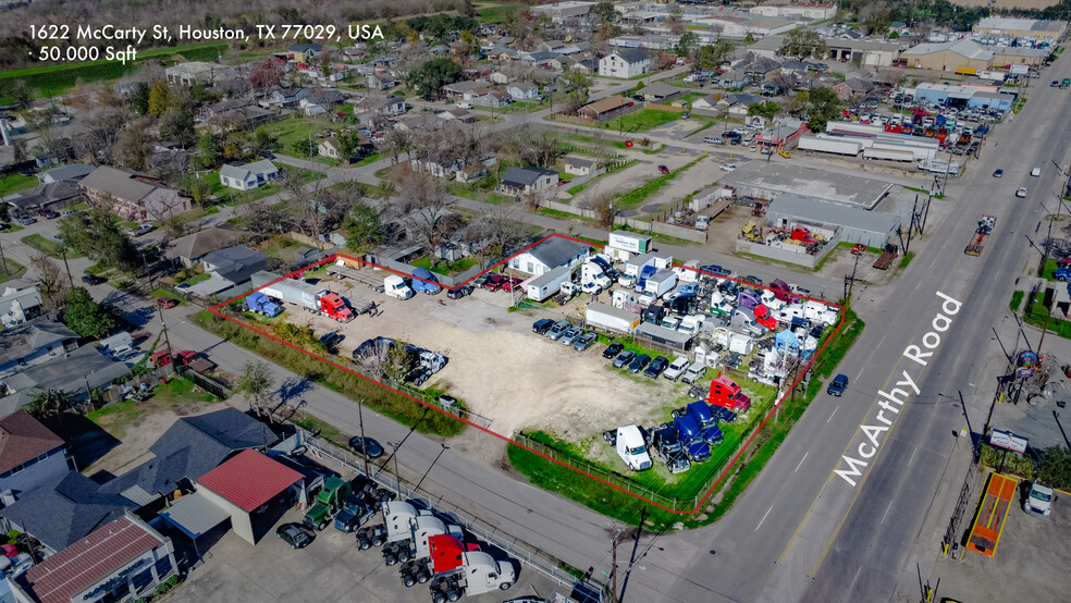 Primary Photo Of 1622 McCarty St, Houston Land For Sale