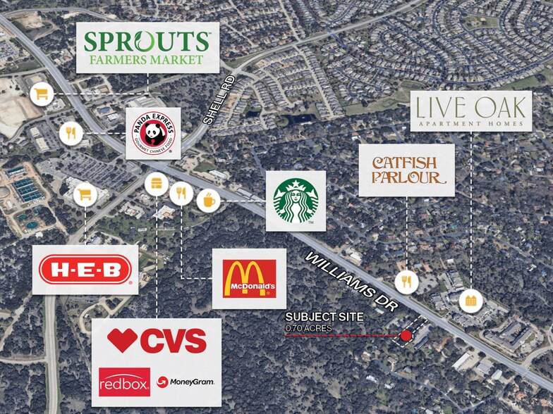 More Photos Of 4138 Williams Dr, Georgetown Land For Sale