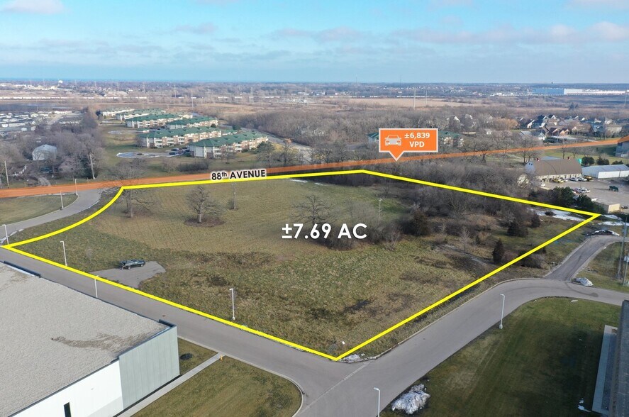 More Photos Of 7.69 AC Adj. to Wilmot Road, Pleasant Prairie Land For Sale