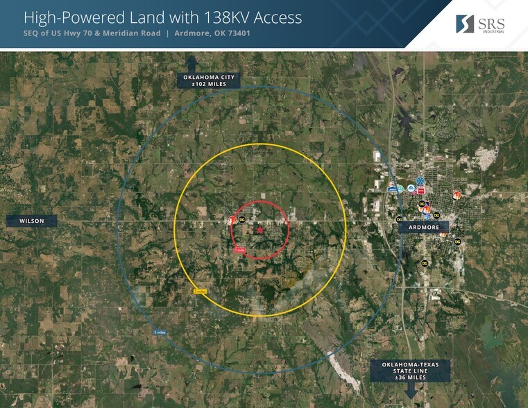 More Photos Of SEQ US HWY 70 @ Meridian Rd, Ardmore Land For Sale